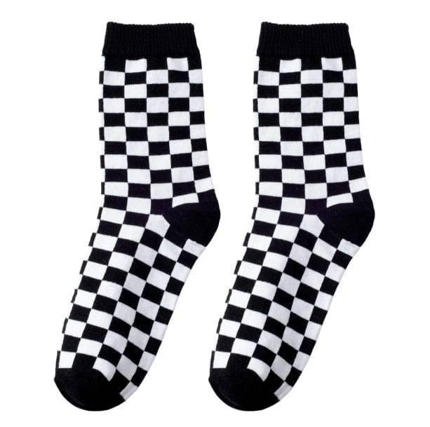 Checkered Socks | Aesthetic Socks