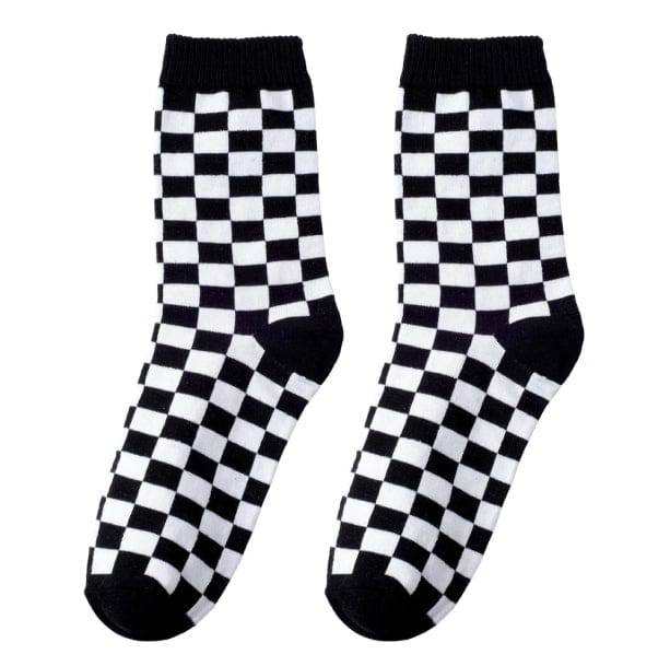 Checkered Socks - All Things Rainbow