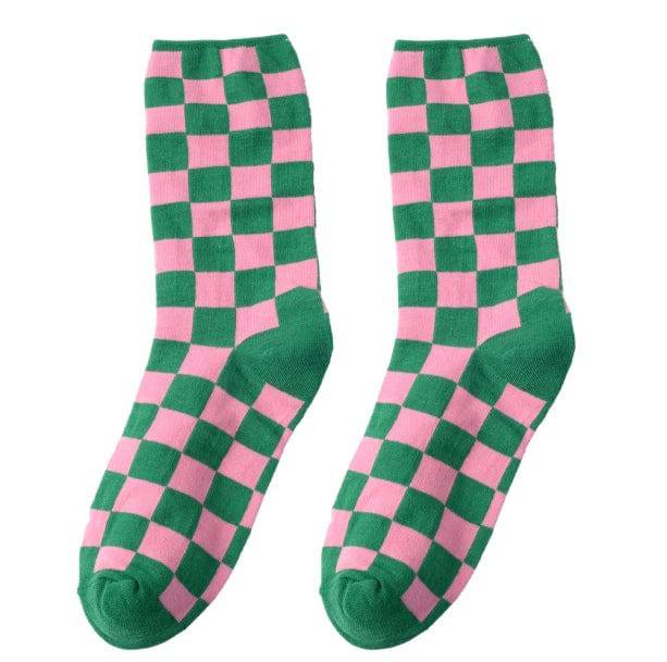 Checkered Socks - All Things Rainbow