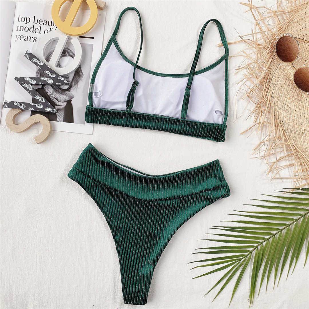 Forest Velvet Swimsuit | Aesthetic Swimwear