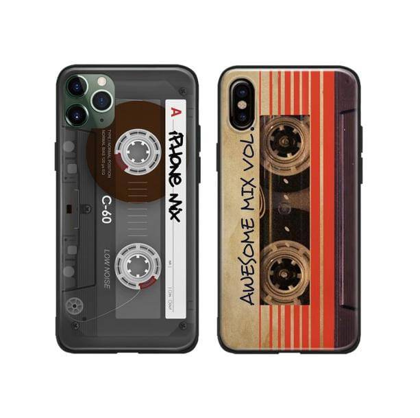 Retro Cassette Tape iPhone Case - All Things Rainbow