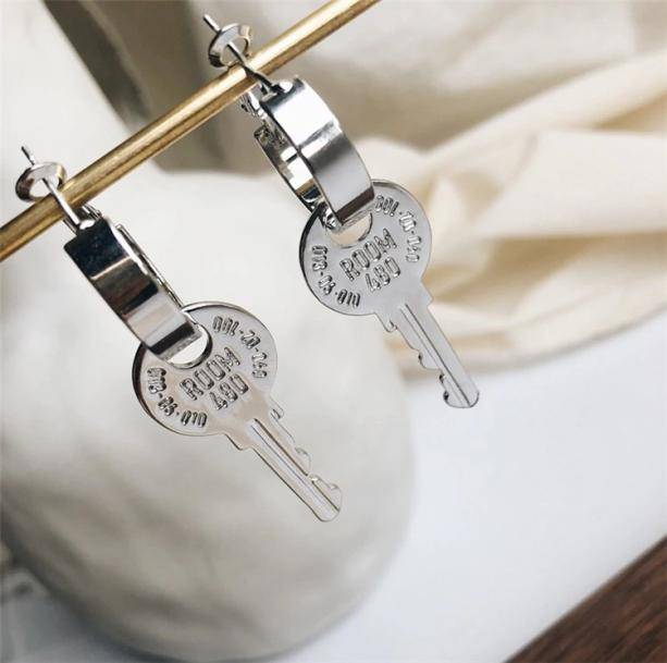 E-Girl Key Earrings - All Things Rainbow