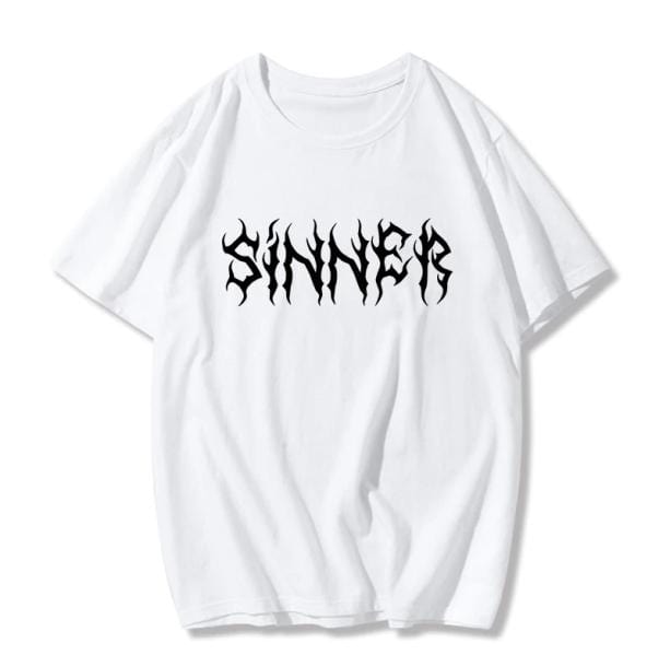 Grunge Sinner T-shirt | Grunge Aesthetic Tops