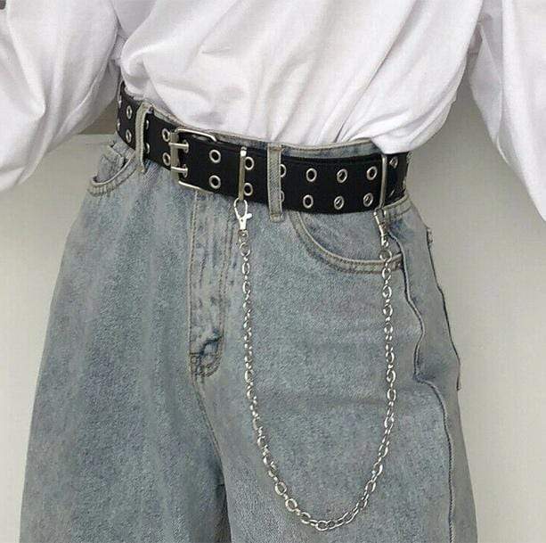 Double Hole Belt | Aesthetic Grunge Accessories