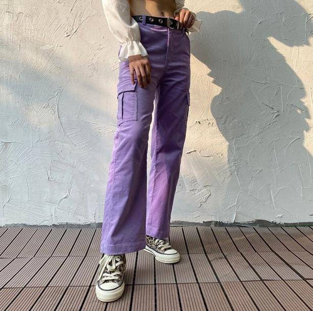 Purple Vibe Pants - All Things Rainbow
