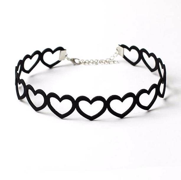 Aesthetic Heart Choker | Grunge Chocker