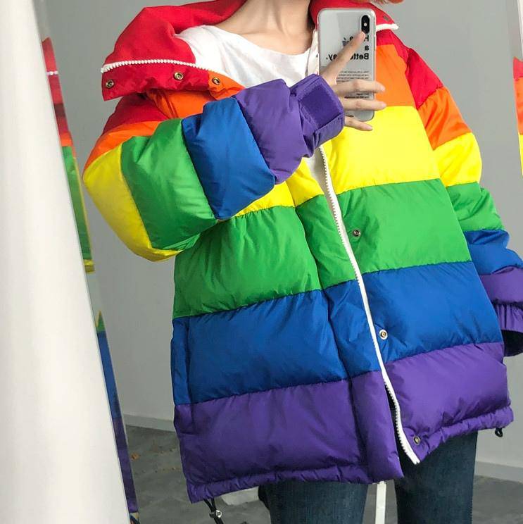 Puffy Rainbow Jacket - All Things Rainbow