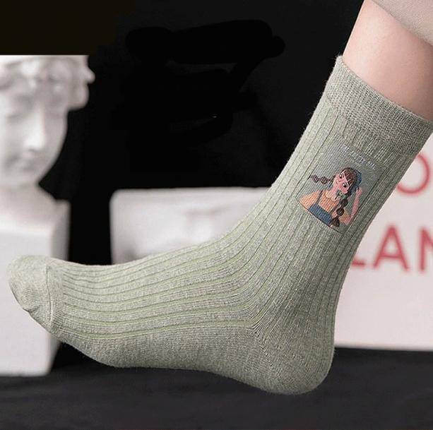 Cute Girl Socks | Aesthetic Socks