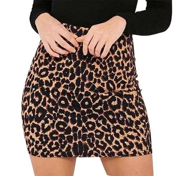 Wild Animal Mini Skirt - All Things Rainbow