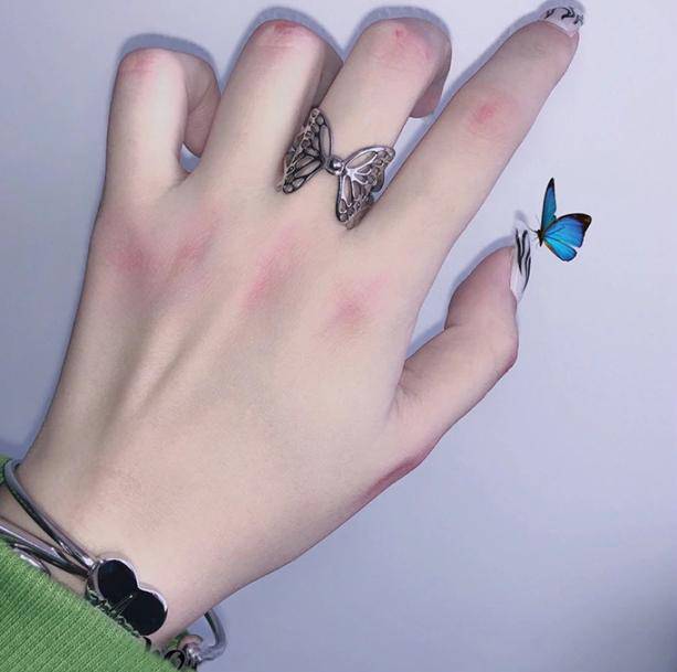 90s Butterfly Ring | Aesthetic Rings