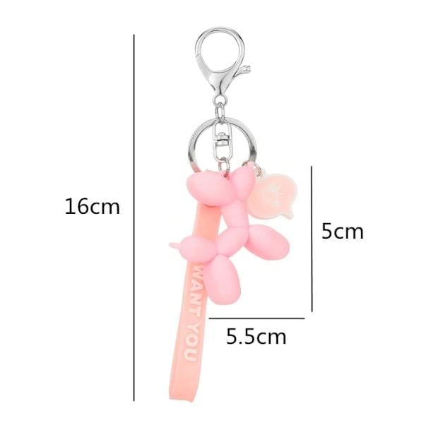 Balloon Dog Keychain | Aesthetic Fashion Shop