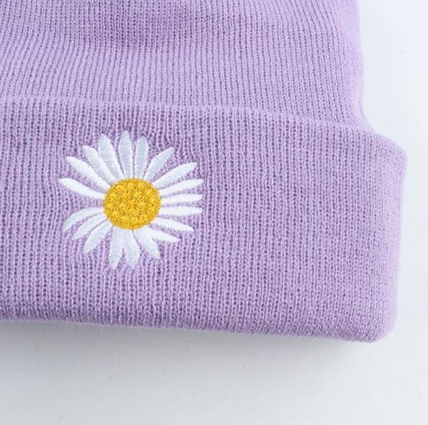 Daisy Winter Hat - All Things Rainbow