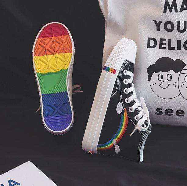 Rainbow Vibes Sneakers - All Things Rainbow