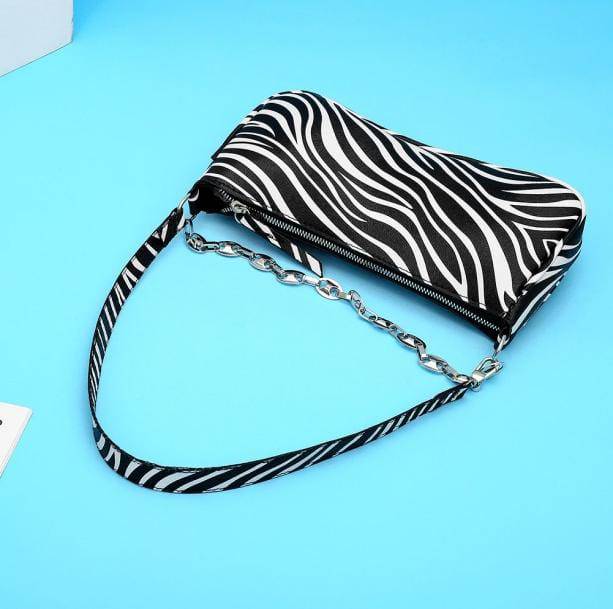 Zebra Print Handbag - All Things Rainbow