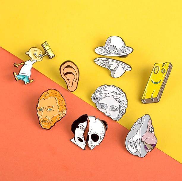 Van Gogh Pins - All Things Rainbow