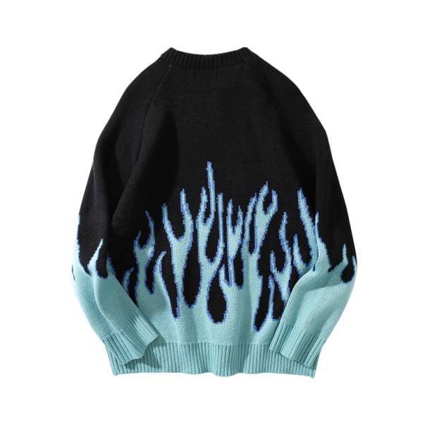 Fire Flames Sweater - All Things Rainbow