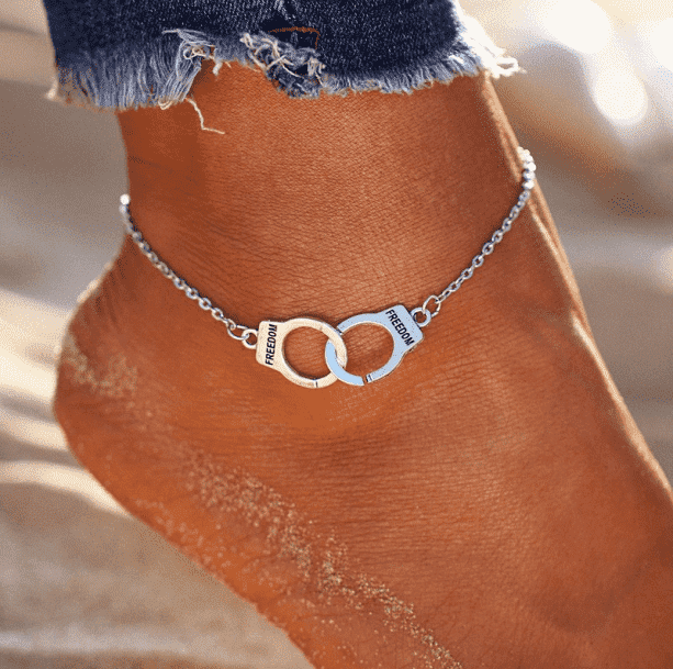 Freedom Anklet | Aesthetic Jewelry & Accessories