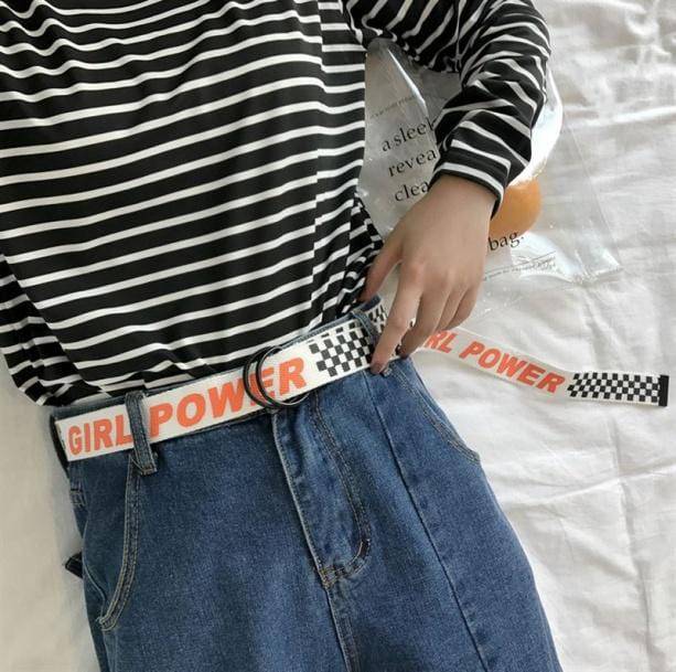 Girl Power Belt | Aesthetic Belts