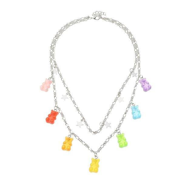 Gummy Bear Necklace | Aesthetic Fashion Shop