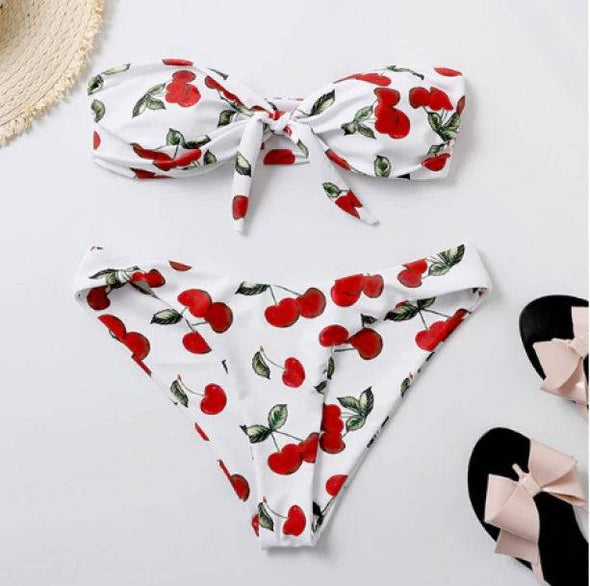 Red Cherry Swimsuit - All Things Rainbow