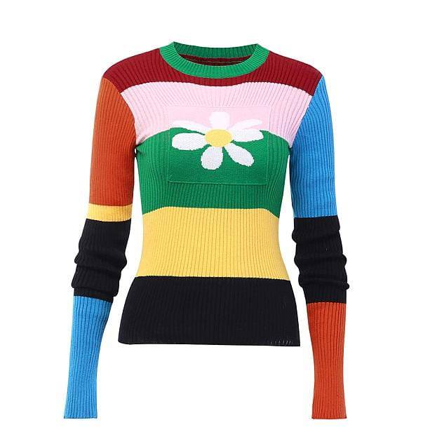 90s Daisy Sweater | Aesthetic Sweater