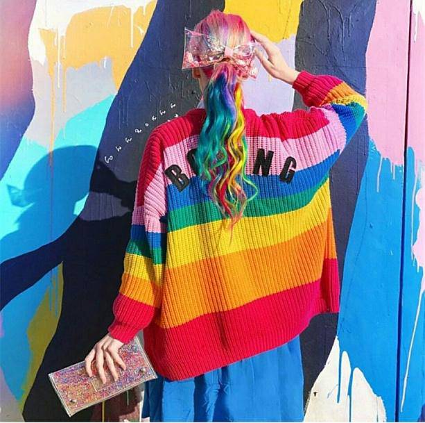 Rainbow Cardigan - All Things Rainbow