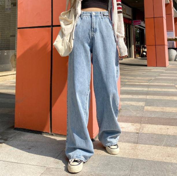 Wide Leg Jeans - All Things Rainbow