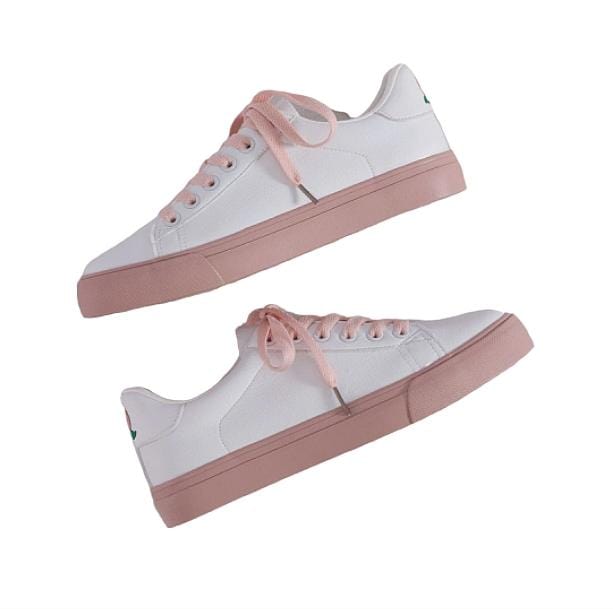 Just Peachy Sneakers | Aesthetic Shoes