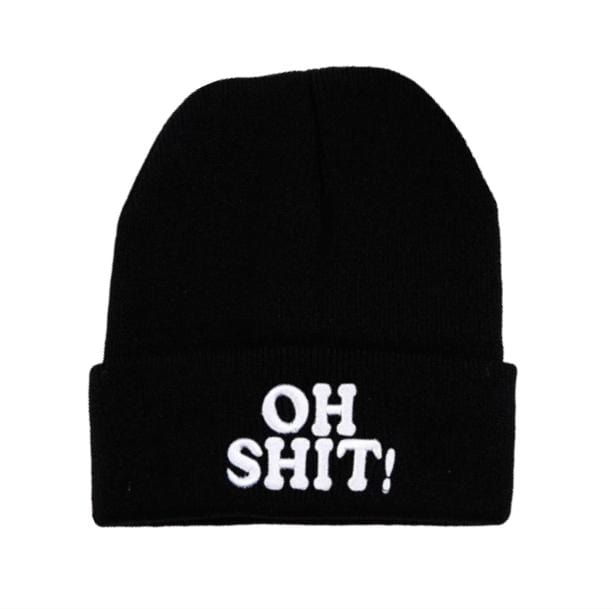 OH SHIT Winter Hat | Aesthetic Hat