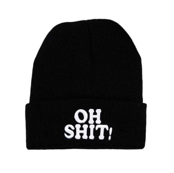 OH SHIT Winter Hat - All Things Rainbow