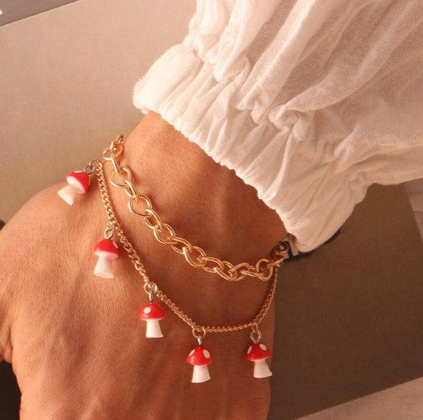 Mushroom Bracelet | Aesthetic Bracelet