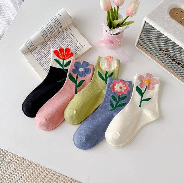 Flower Power Socks | Aesthetic Socks