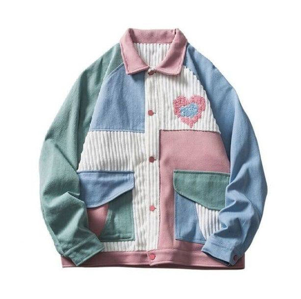 Soft Girl Pastel Jacket - All Things Rainbow