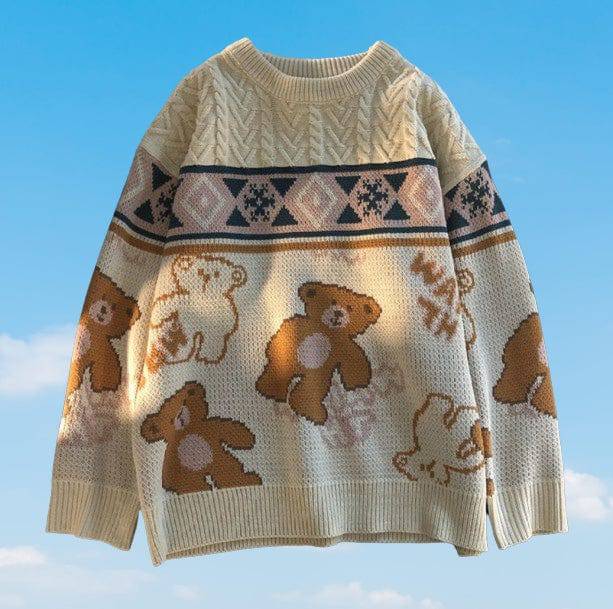 Teddy Bear Sweater - All Things Rainbow
