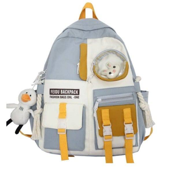 Bunny In The Pocket Backpack - All Things Rainbow