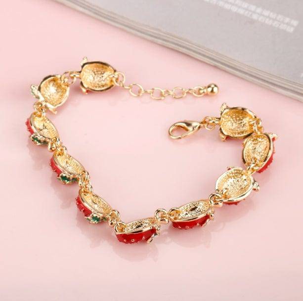 Strawberry Bracelet - All Things Rainbow