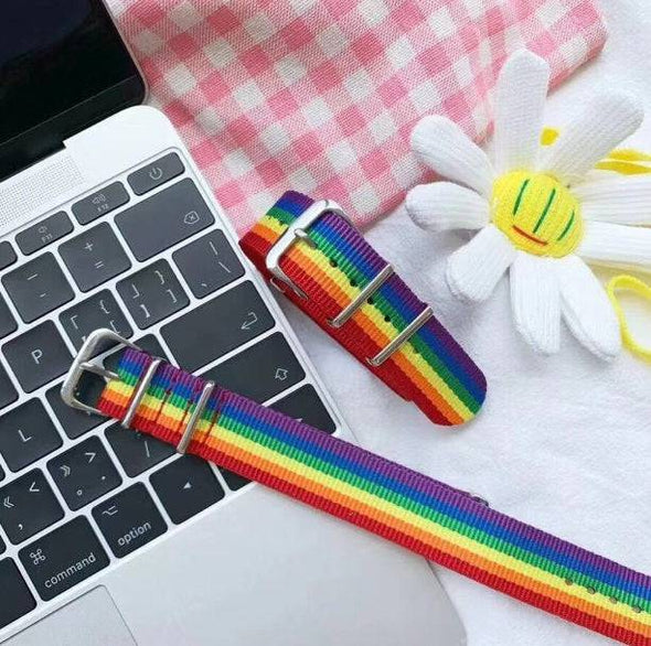 Classic Rainbow Strap Bracelet - All Things Rainbow