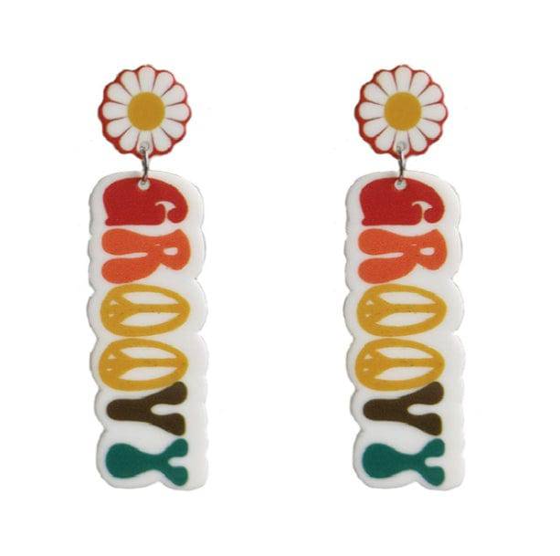 Groovy Earrings - All Things Rainbow