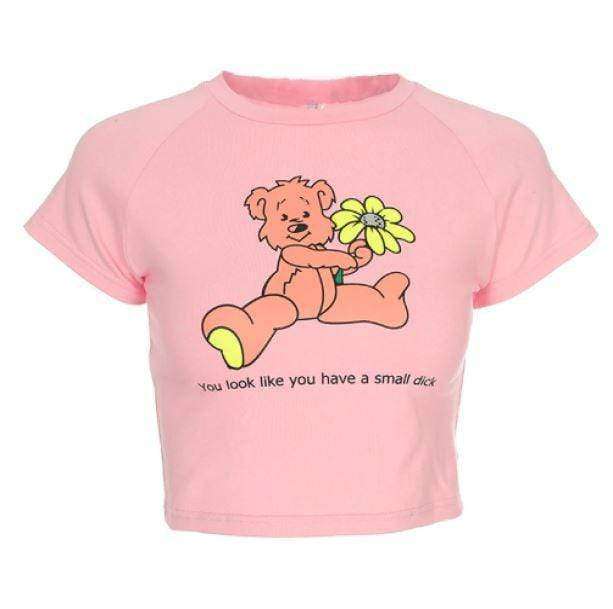 Teddy Bear Crop Top - All Things Rainbow