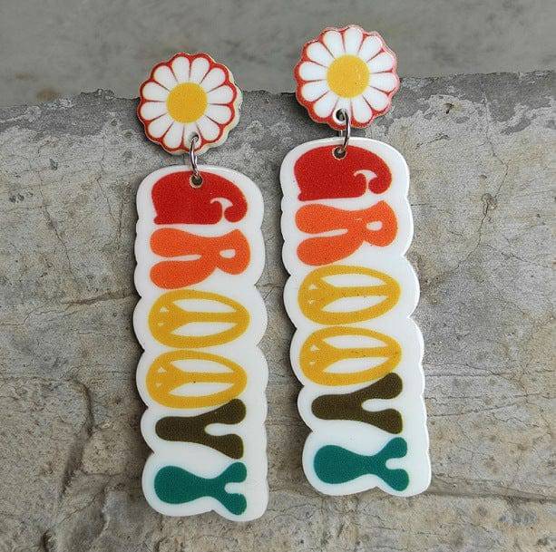 Groovy Earrings - All Things Rainbow