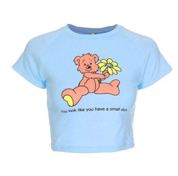 Teddy Bear Crop Top - All Things Rainbow