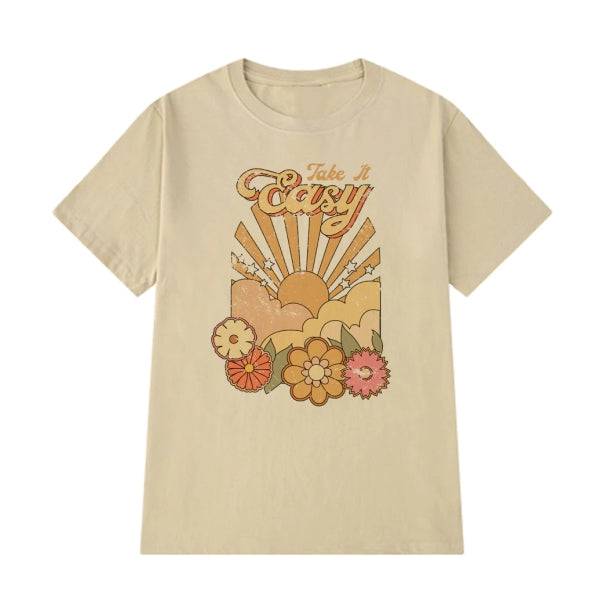 Take It Easy T-Shirt - All Things Rainbow