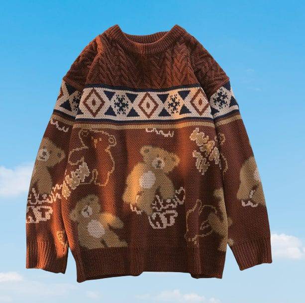 Teddy Bear Sweater - All Things Rainbow