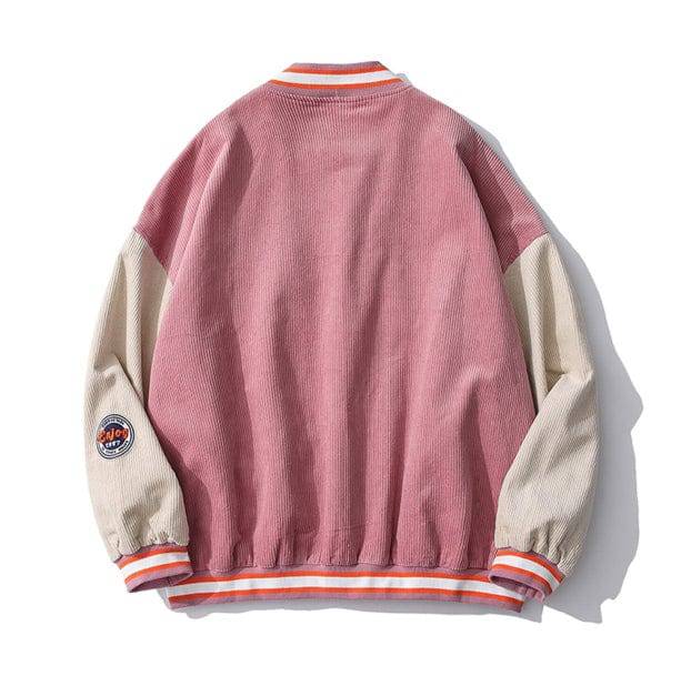 Corduroy Baseball Jacket - All Things Rainbow