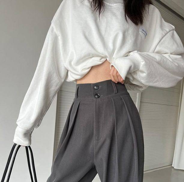 Dark Academia Elegant Pants | Aesthetic Pants