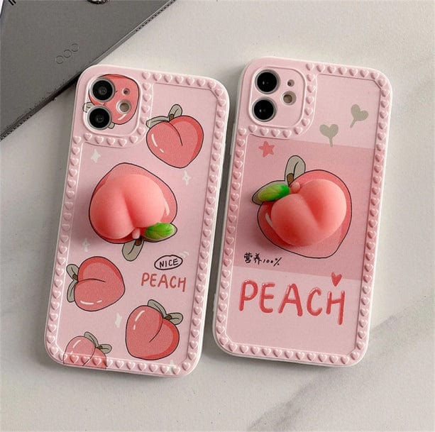 Peach Squishy IPhone Case | Peach IPhone Cover