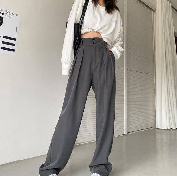 Dark Academia Elegant Pants | Aesthetic Pants