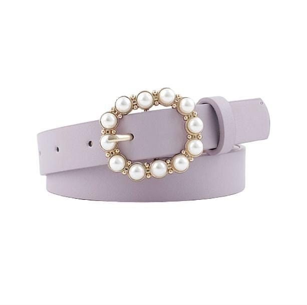 Pearl Buckle Belt - All Things Rainbow