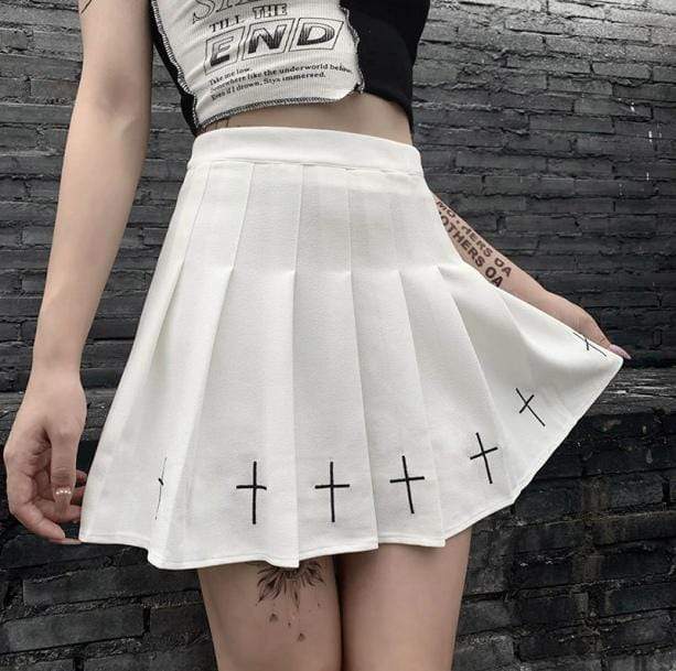 Aesthetic Grunge Skirt - All Things Rainbow