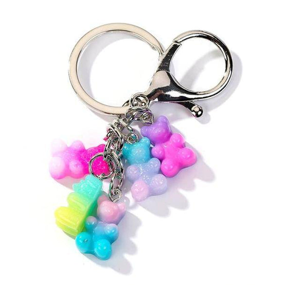 Gummy Bear Keychain - All Things Rainbow